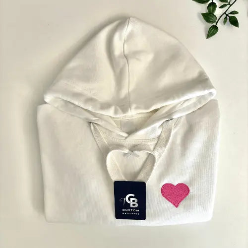 Sweat à capuche brodé personnalisé - Photo pleine Custom Broderie
