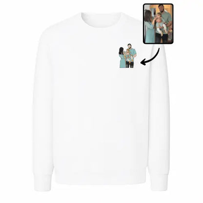Sweat personnalisé - Photo pleine Custom Broderie