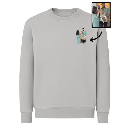 Sweat personnalisé - Photo pleine Custom Broderie