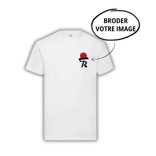 T-SHIRT BASIQUE - Broderie pleine Custom Broderie