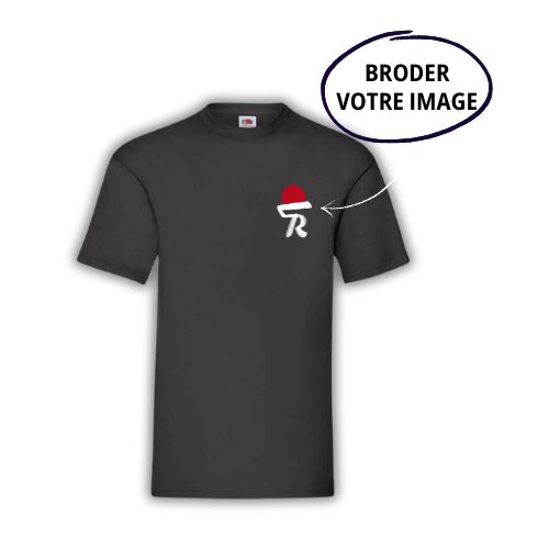 T-SHIRT BASIQUE - Broderie pleine